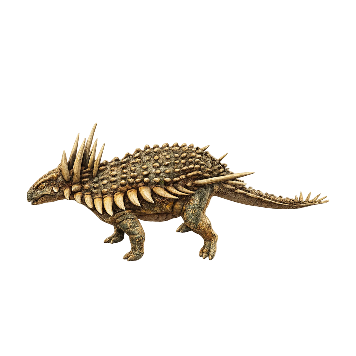 Painted Spicomellus Standing miniature