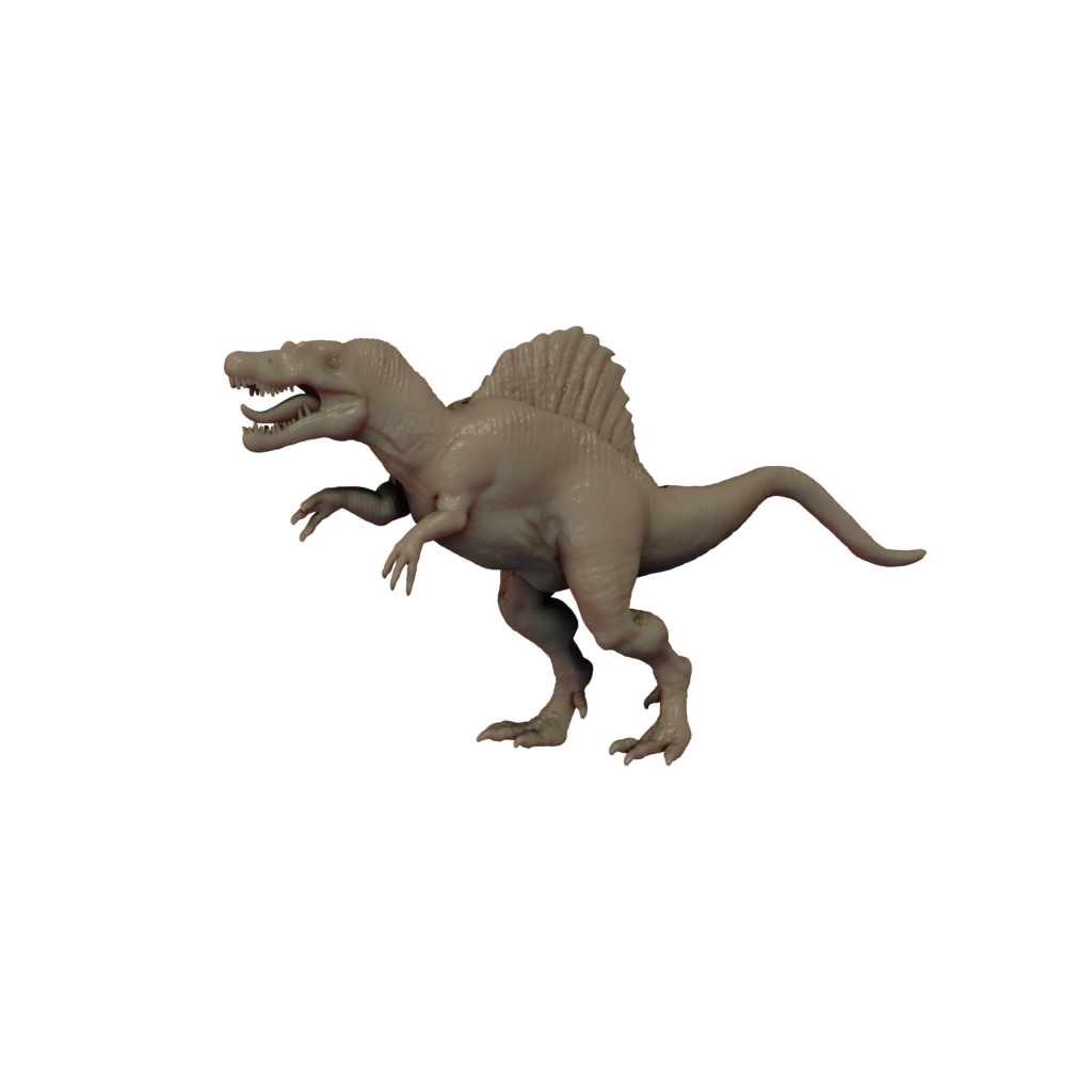 Spinosaurus – Aquatic Sail Tyrant (28mm 3D Printed Resin Miniature) for Tabletop & RPG Games