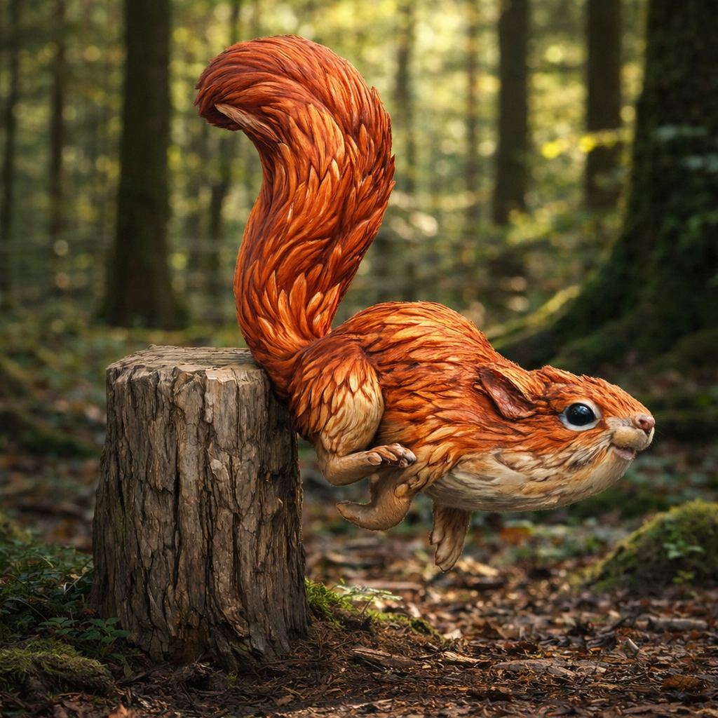 Squirrel - 28mm Miniature