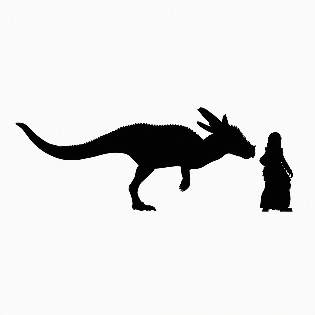 Stygimoloch scale comparison to 28mm human miniature