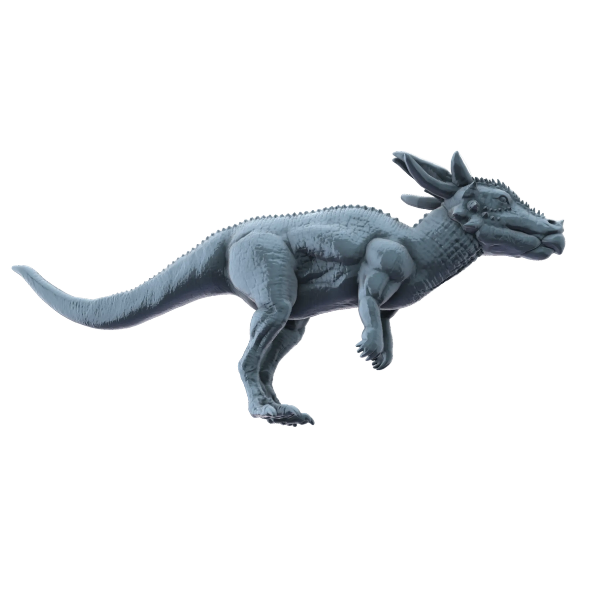 3D printed Stygimoloch side view