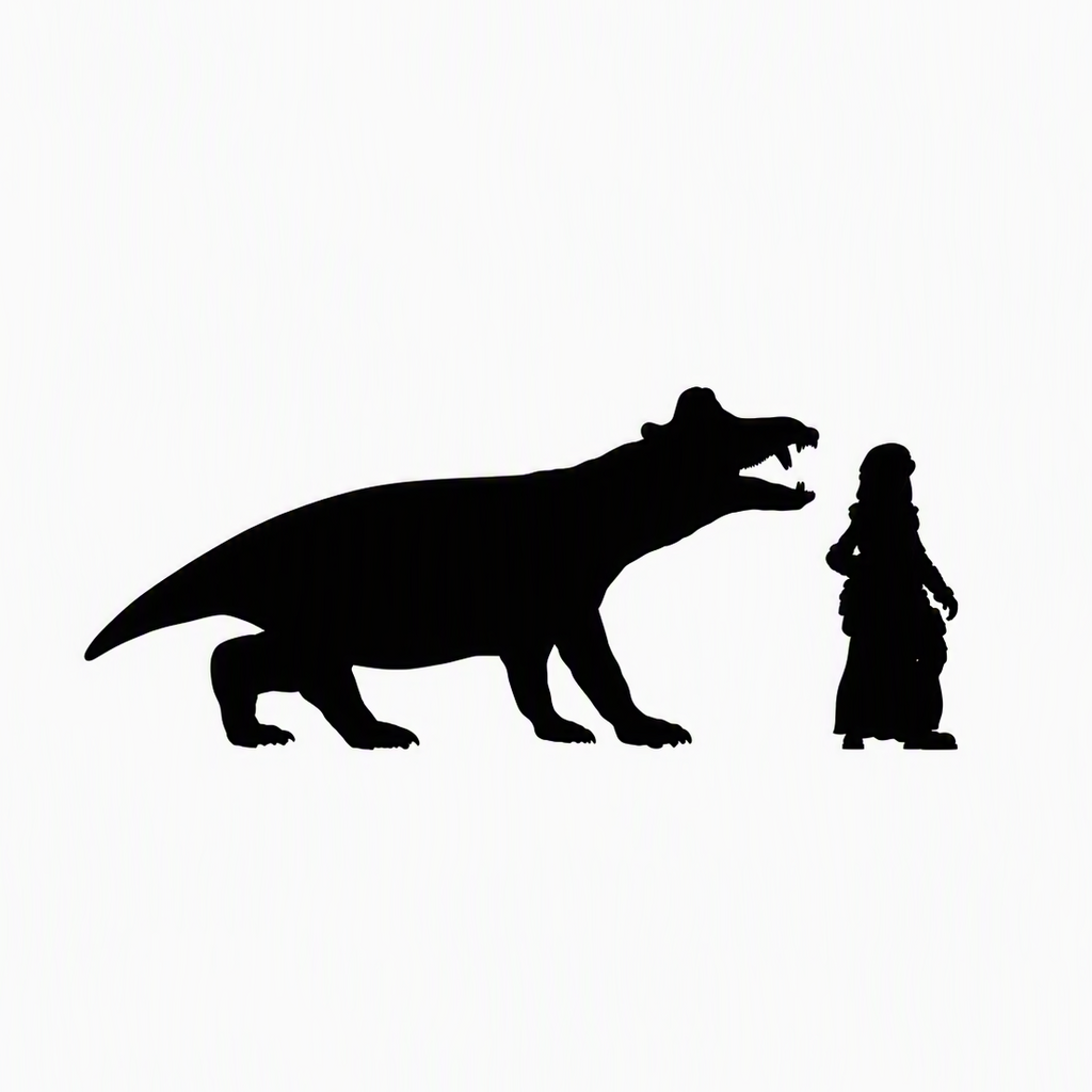Styracocephalus roaring scale comparison to 28mm human miniature