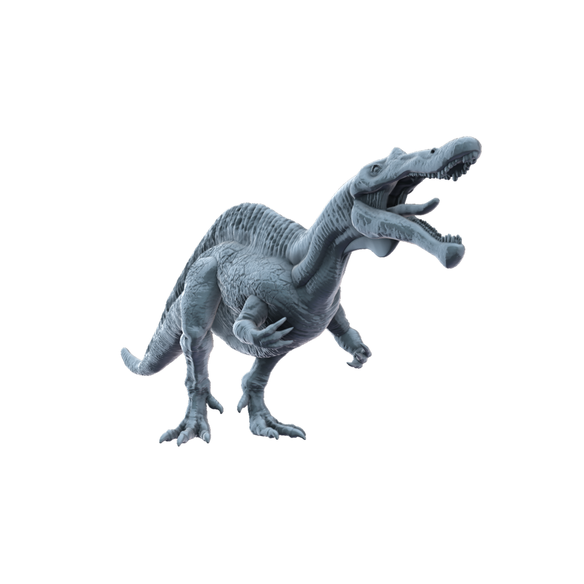 3D printed Suchomimus front view