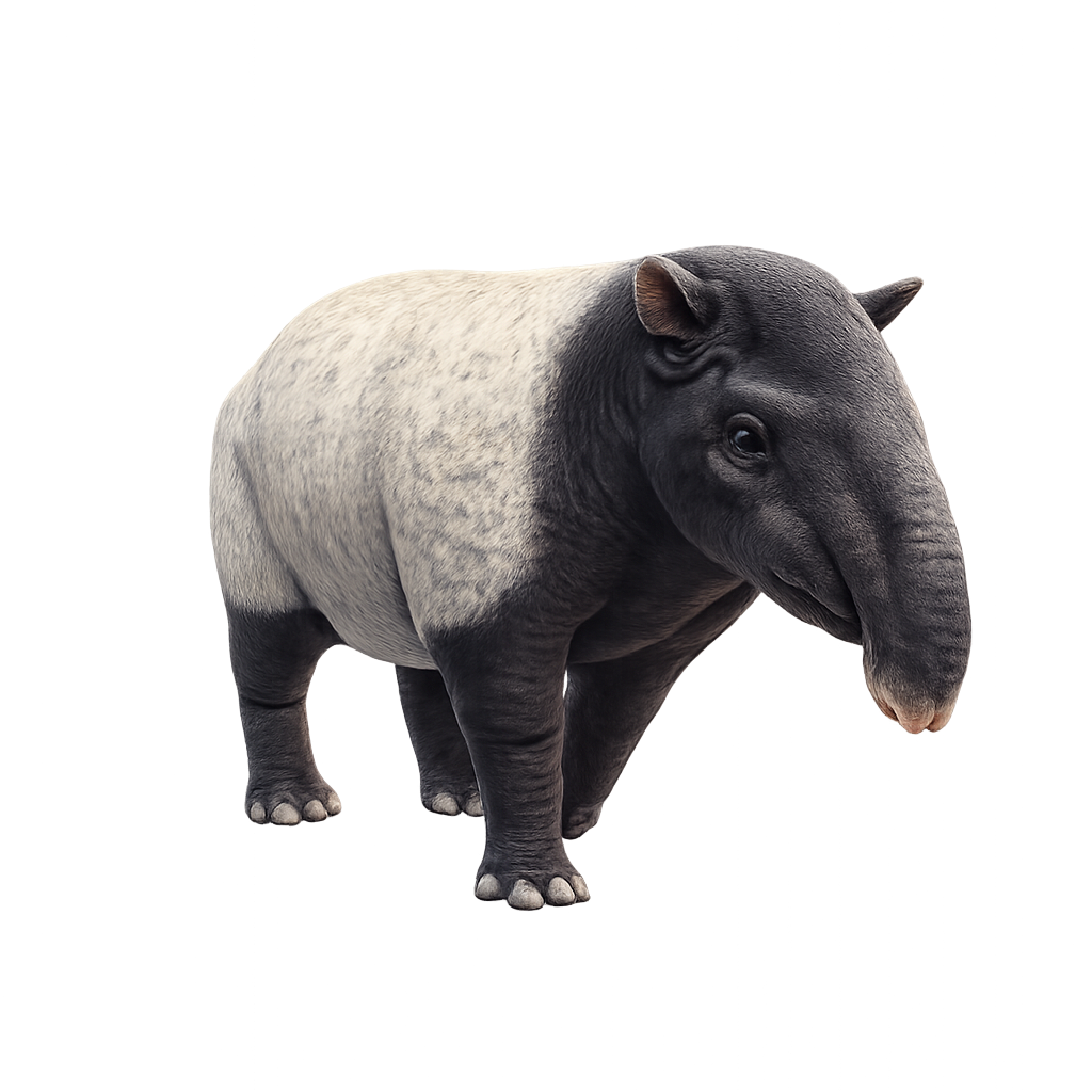 Painted Tapir miniature