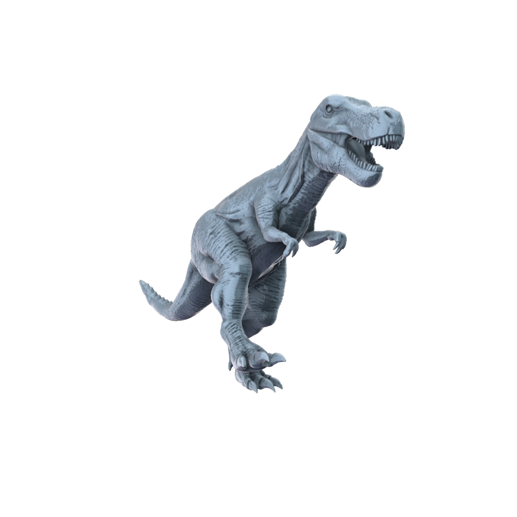 3D printed Tarbosaurus front view