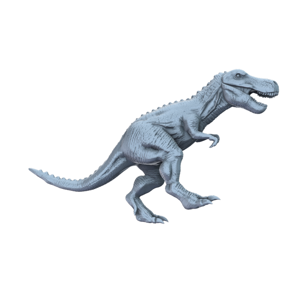 3D printed Tarbosaurus side view