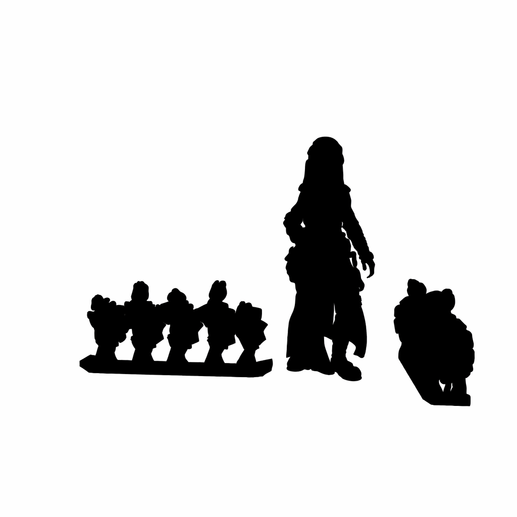 Tortoises scale comparison to 28mm human miniature