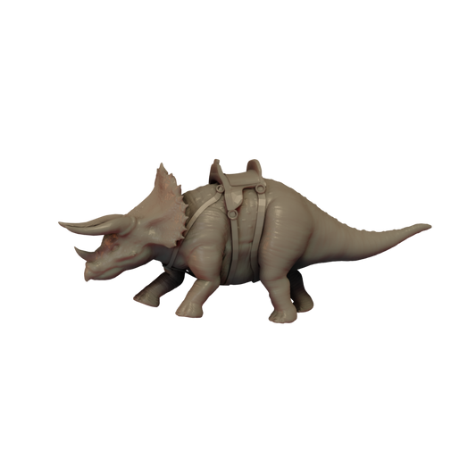 Triceratops Mount Pose 1