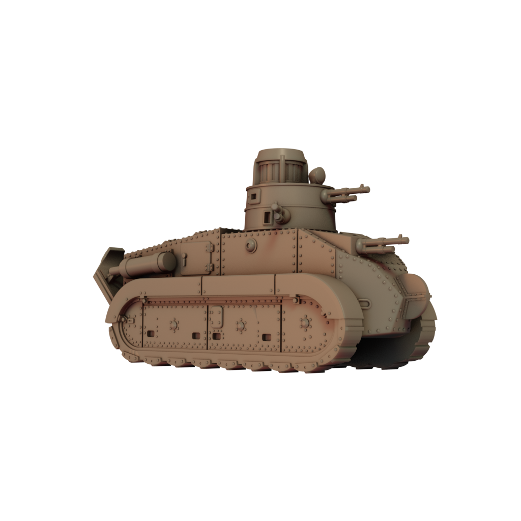 Trubia A4 Light Tank – 28mm Resin Model