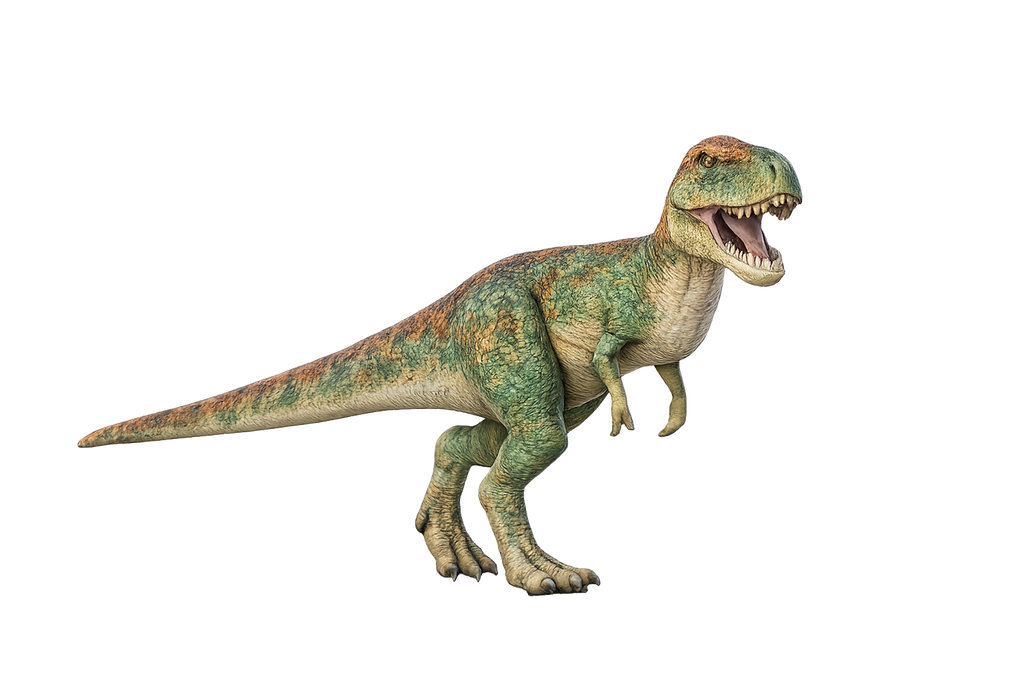 Painted Tyrannosaurus Rex Juvenile miniature