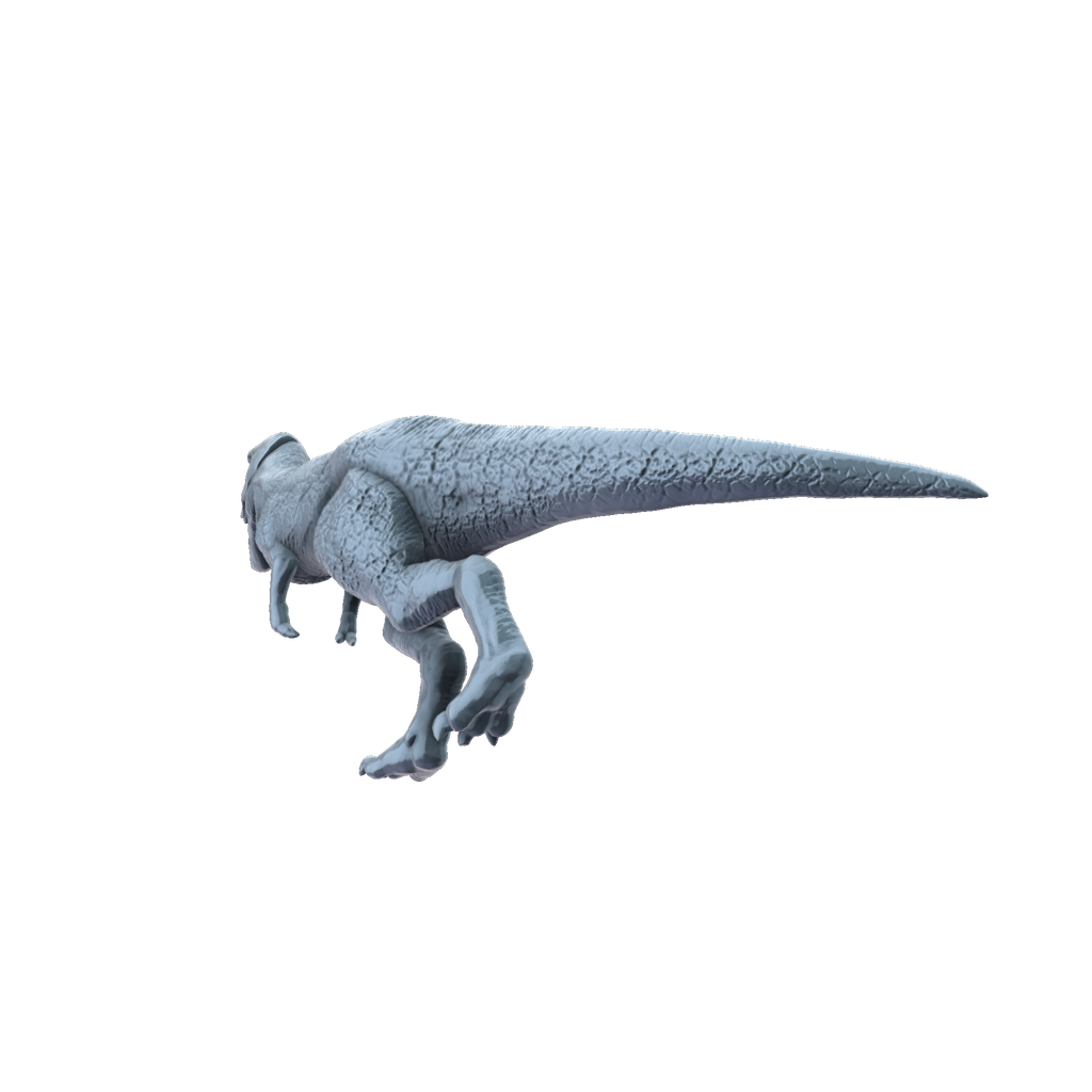 3D printed Tyrannosaurus rex juvenile rear view