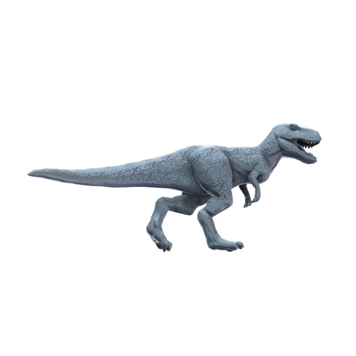 3D printed Tyrannosaurus rex juvenile side view