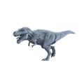3D printed Tyrannosaurus rex running side view