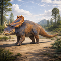 Utahceratops - 28mm Miniature