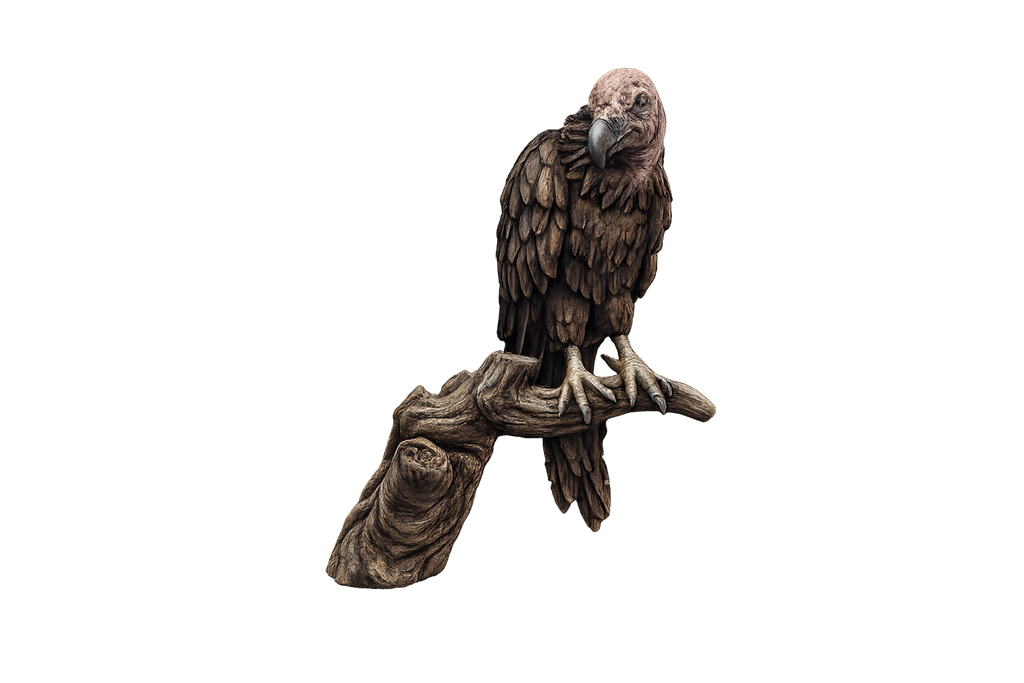 Painted Vulture Miniature