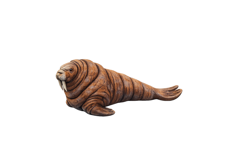 Painted Walrus miniature