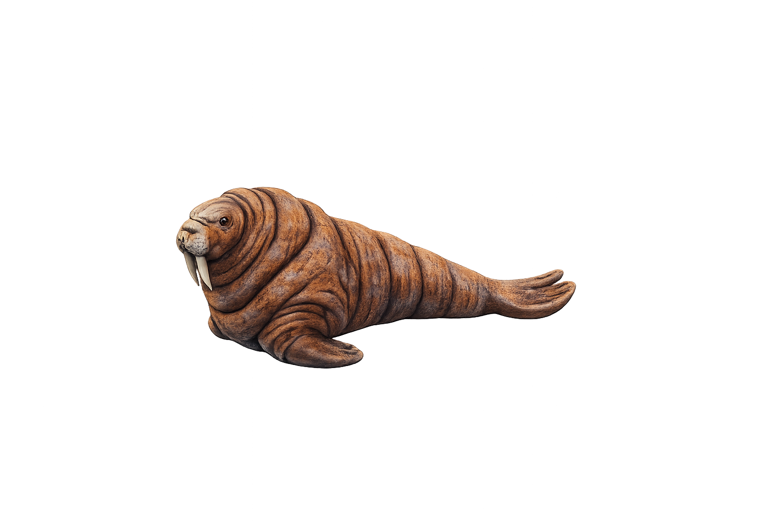 Painted Walrus miniature
