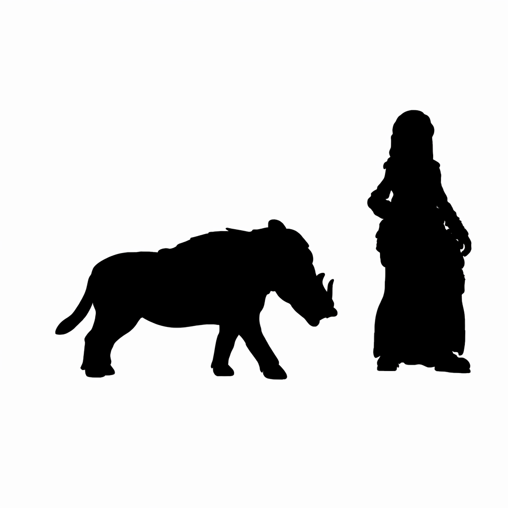 Warthog Scale Comparison to a 28mm Human Miniature