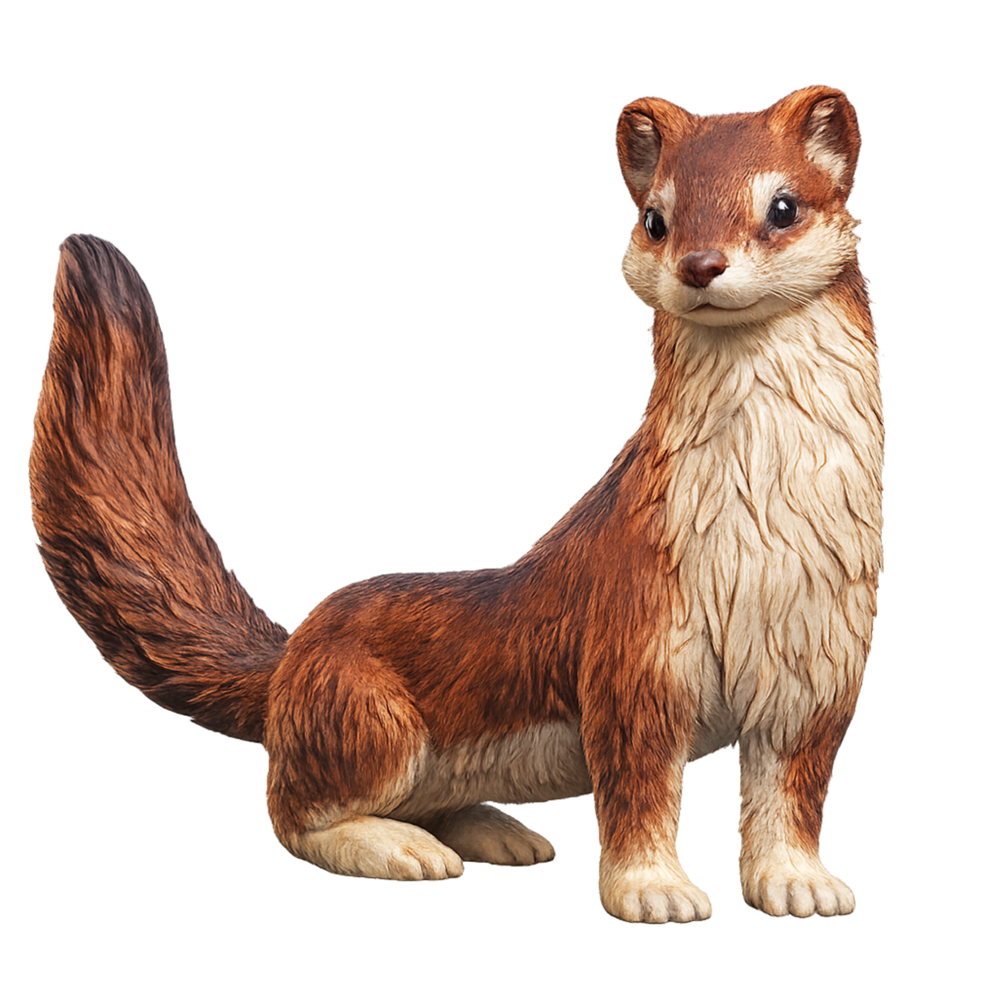 Painted Weasel miniature