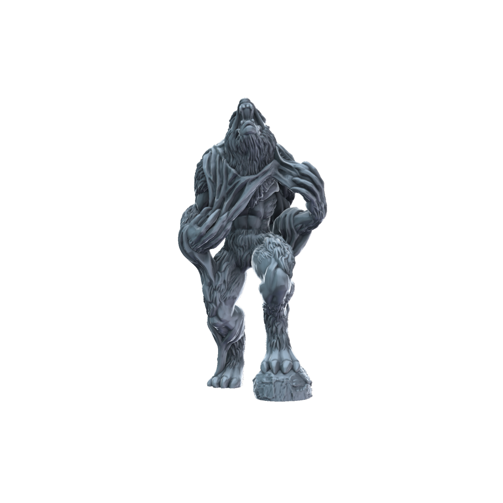 3D printed Werewolf front view