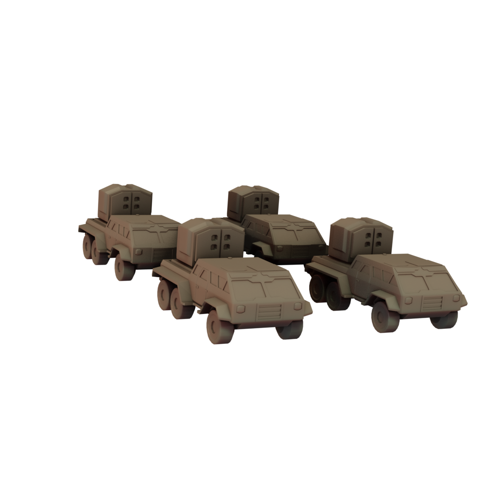 Wheeled Missile Launcher Pack