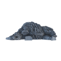 3D printed Woolly rhinoceros carcass side view