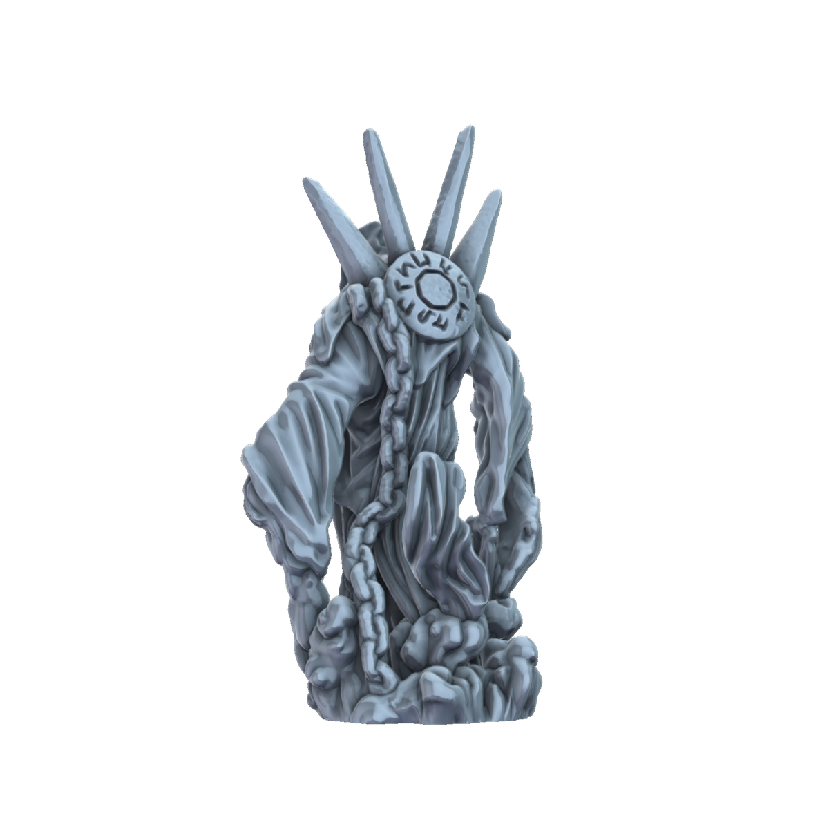 3d printed Wraith rear view