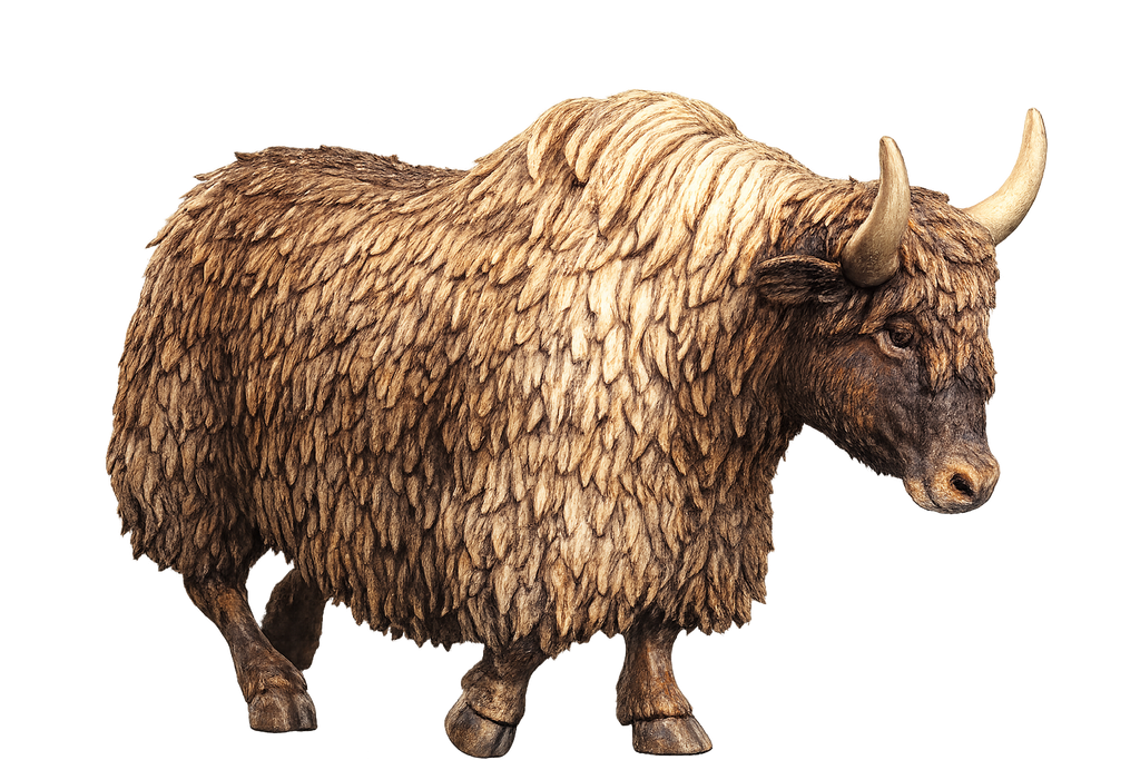 Painted Yak Miniature