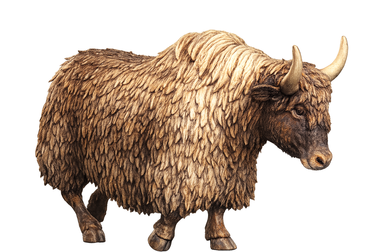 Painted Yak Miniature