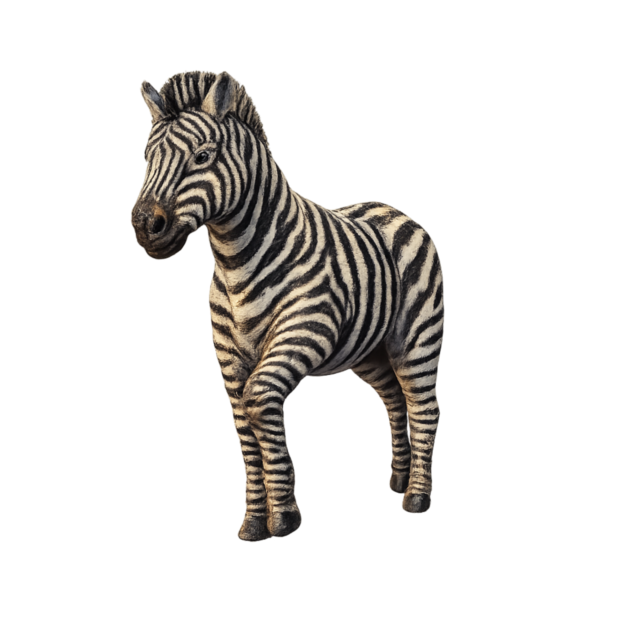 Painted Zebra miniature