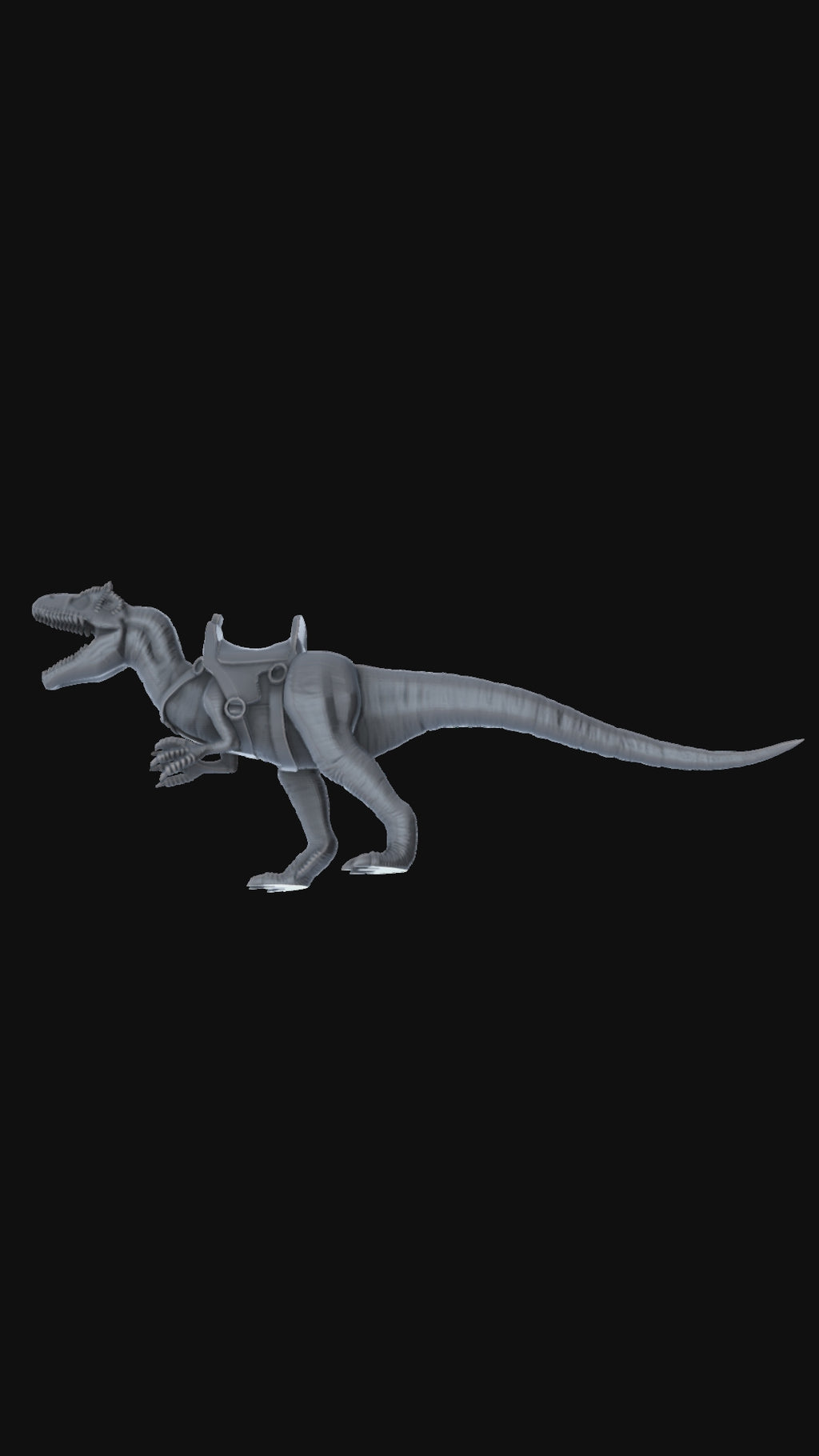  Allosaurus Mount 360 degree view