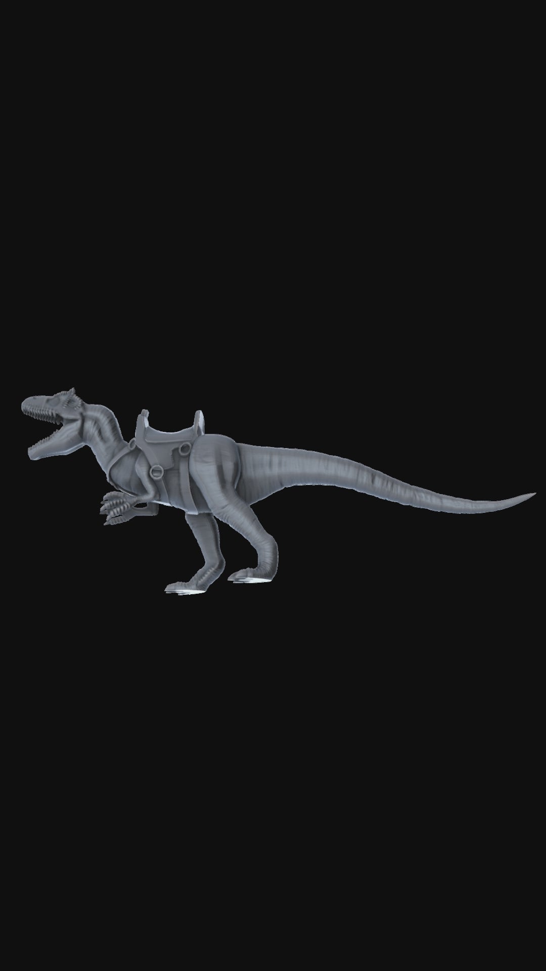  Allosaurus Mount 360 degree view