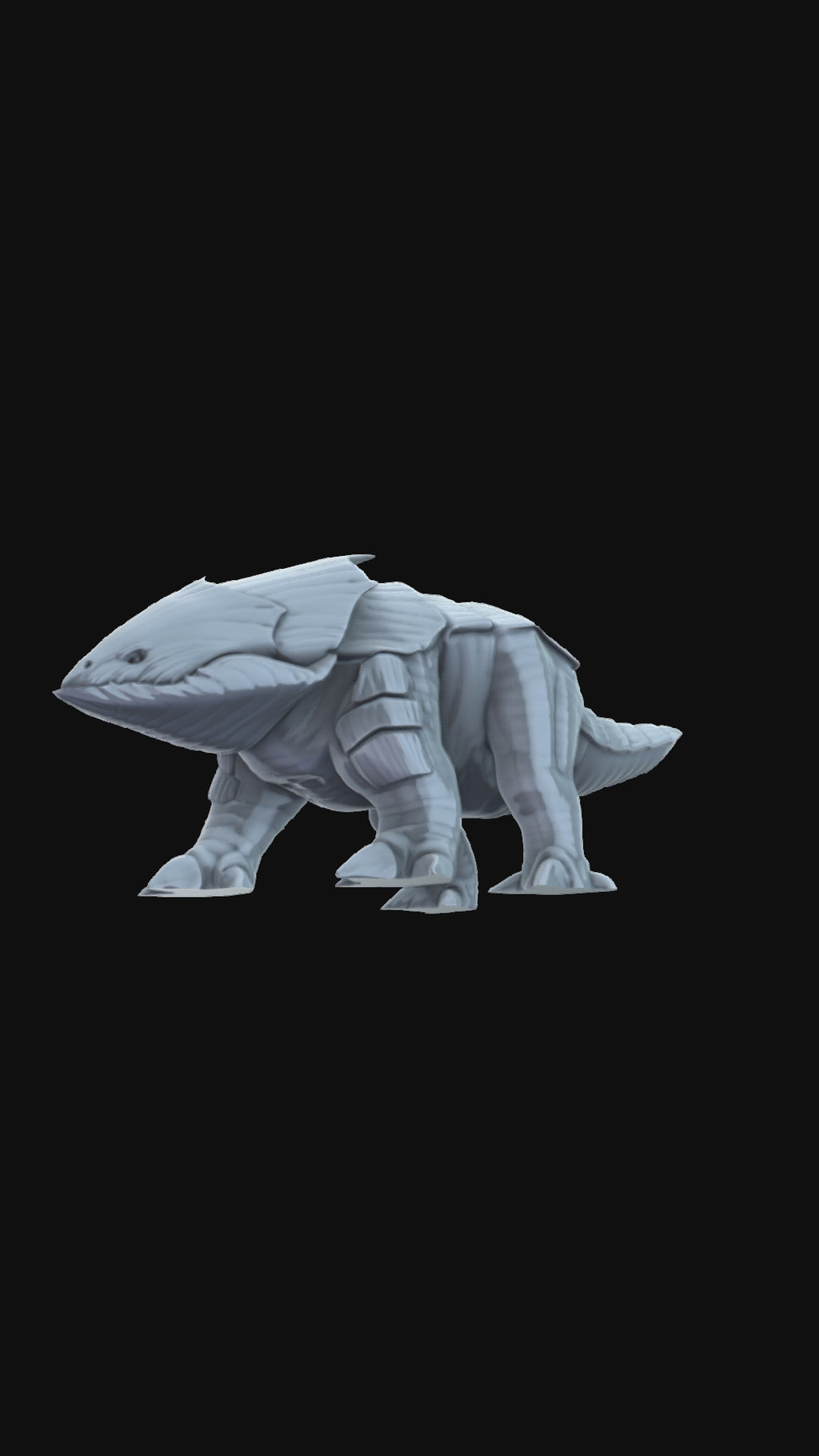 3D printed Bulette 360 degree view