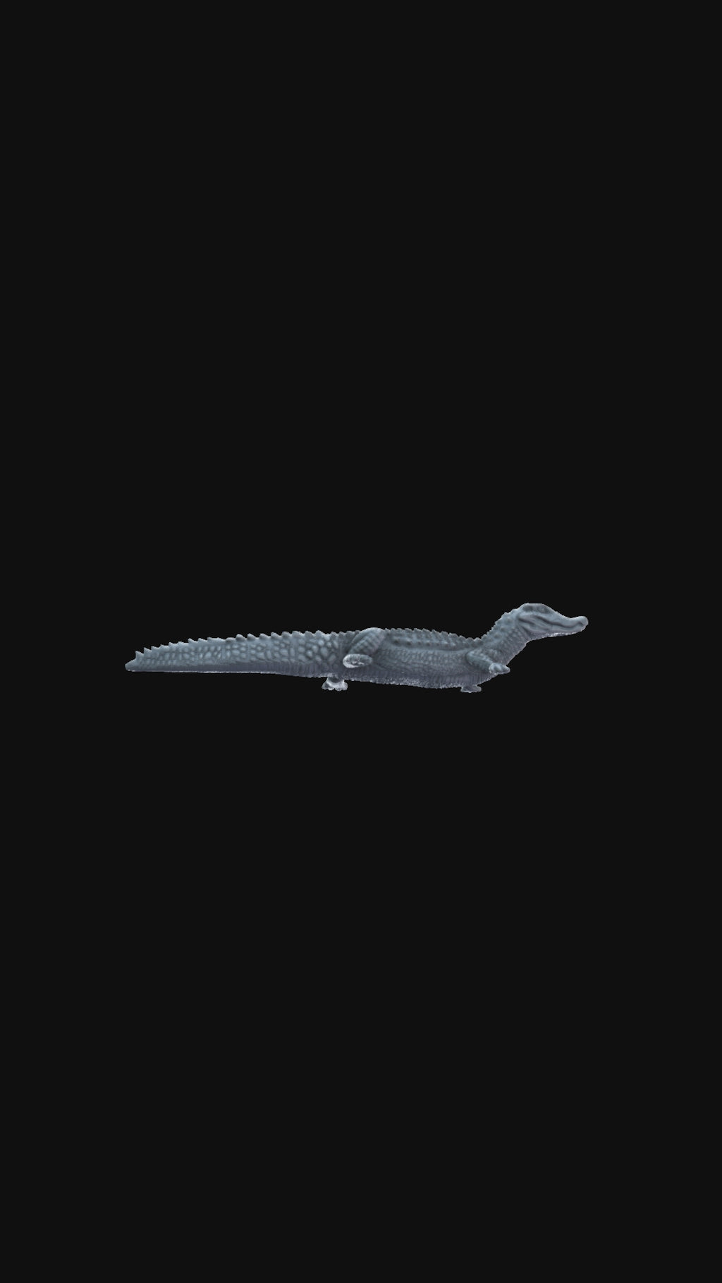 Paleosuchus 360 degree view