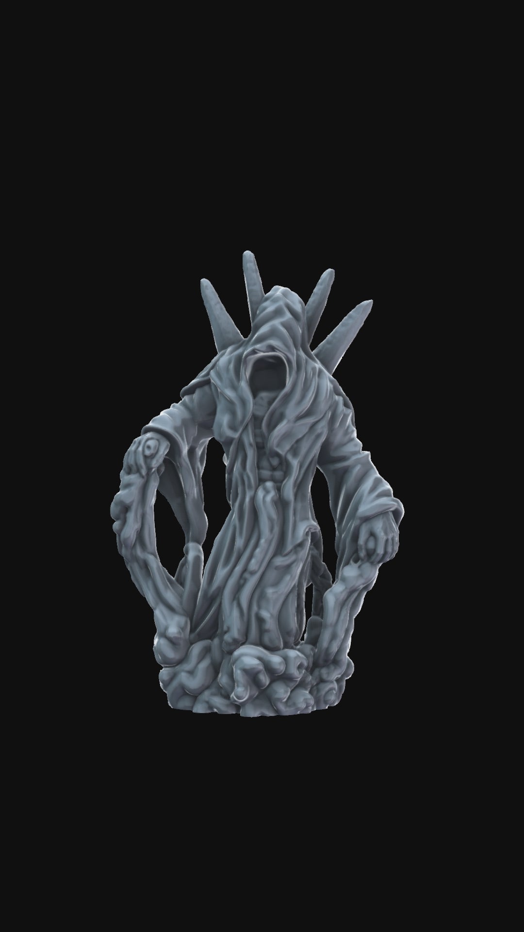 3d printed Wraith 360 degree view