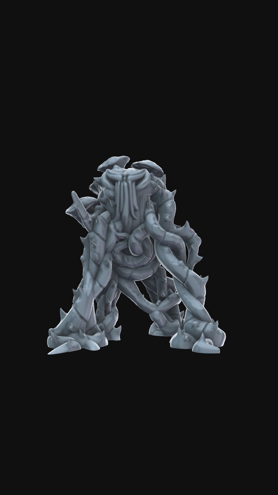 3D printed Vine Blight 360 degree view
