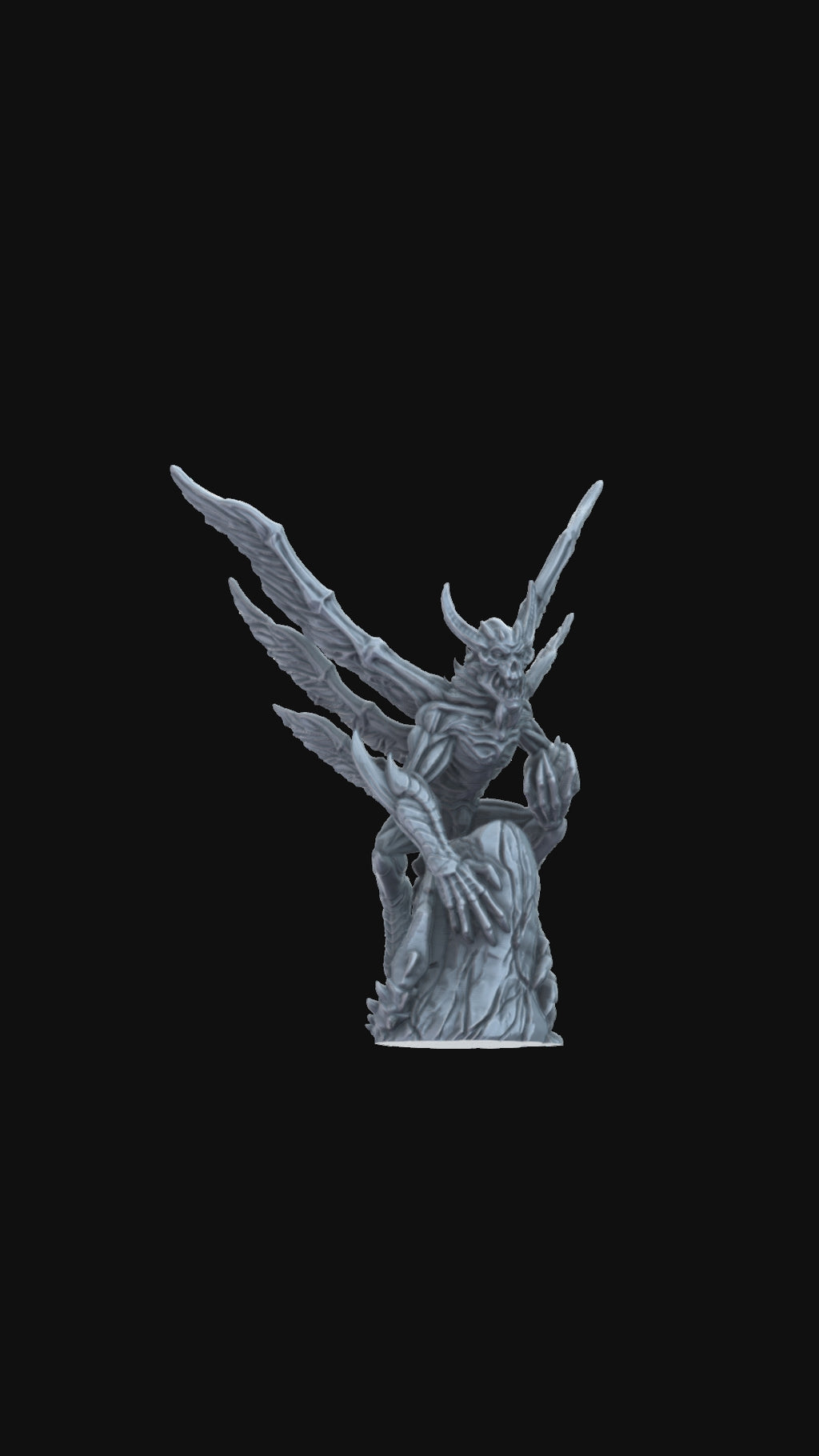 3D printed Bone Devil 360 degree view