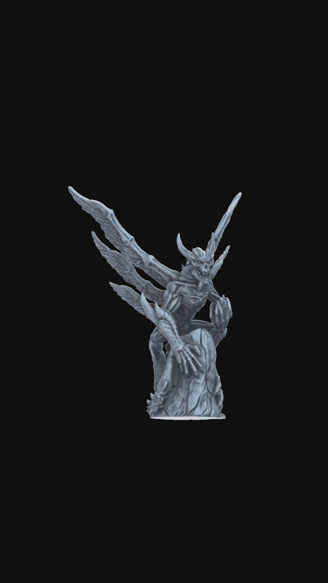 3D printed Bone Devil 360 degree view