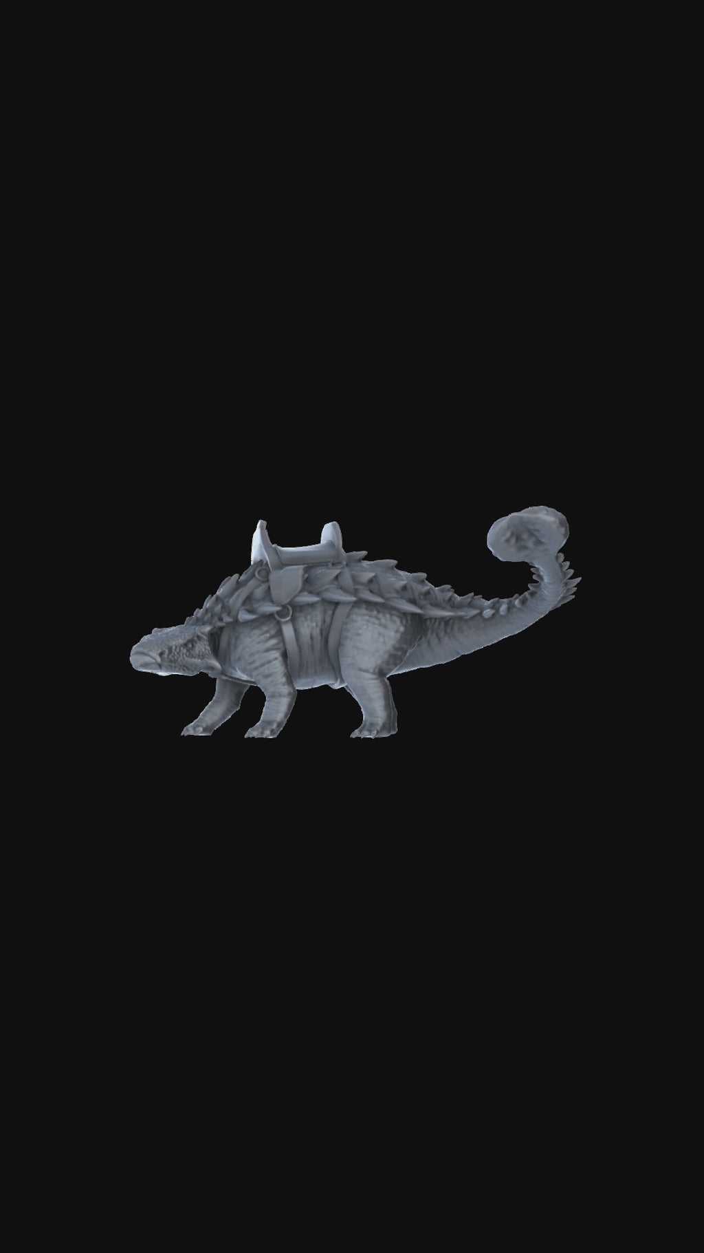 Ankylosaurus Mount 360 degree view