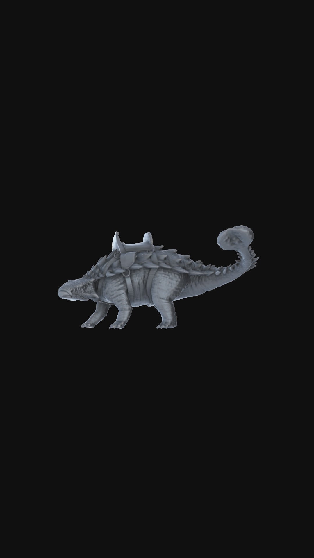 Ankylosaurus Mount 360 degree view