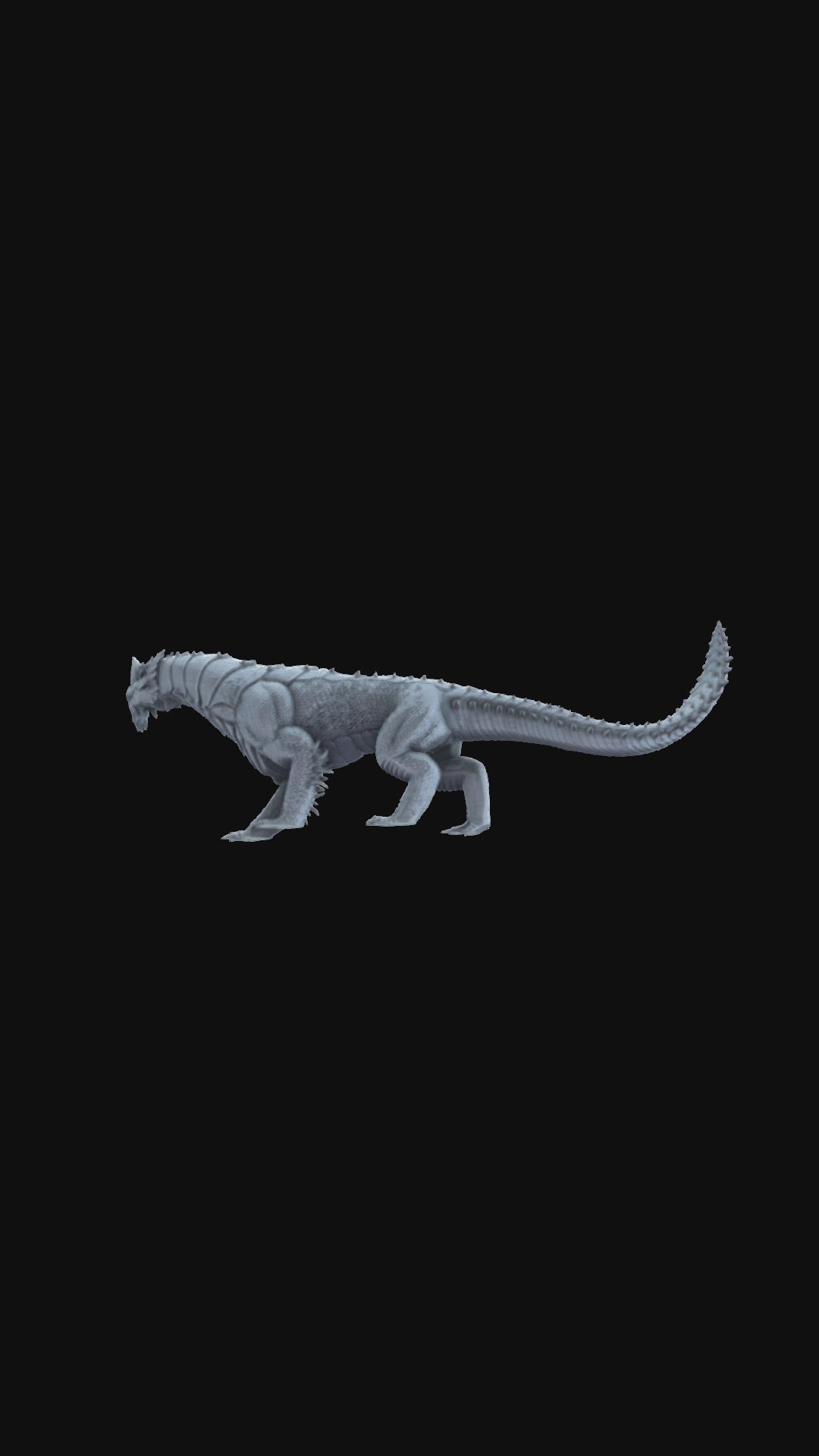 3D printed Blue Guard Drake 360 degree view