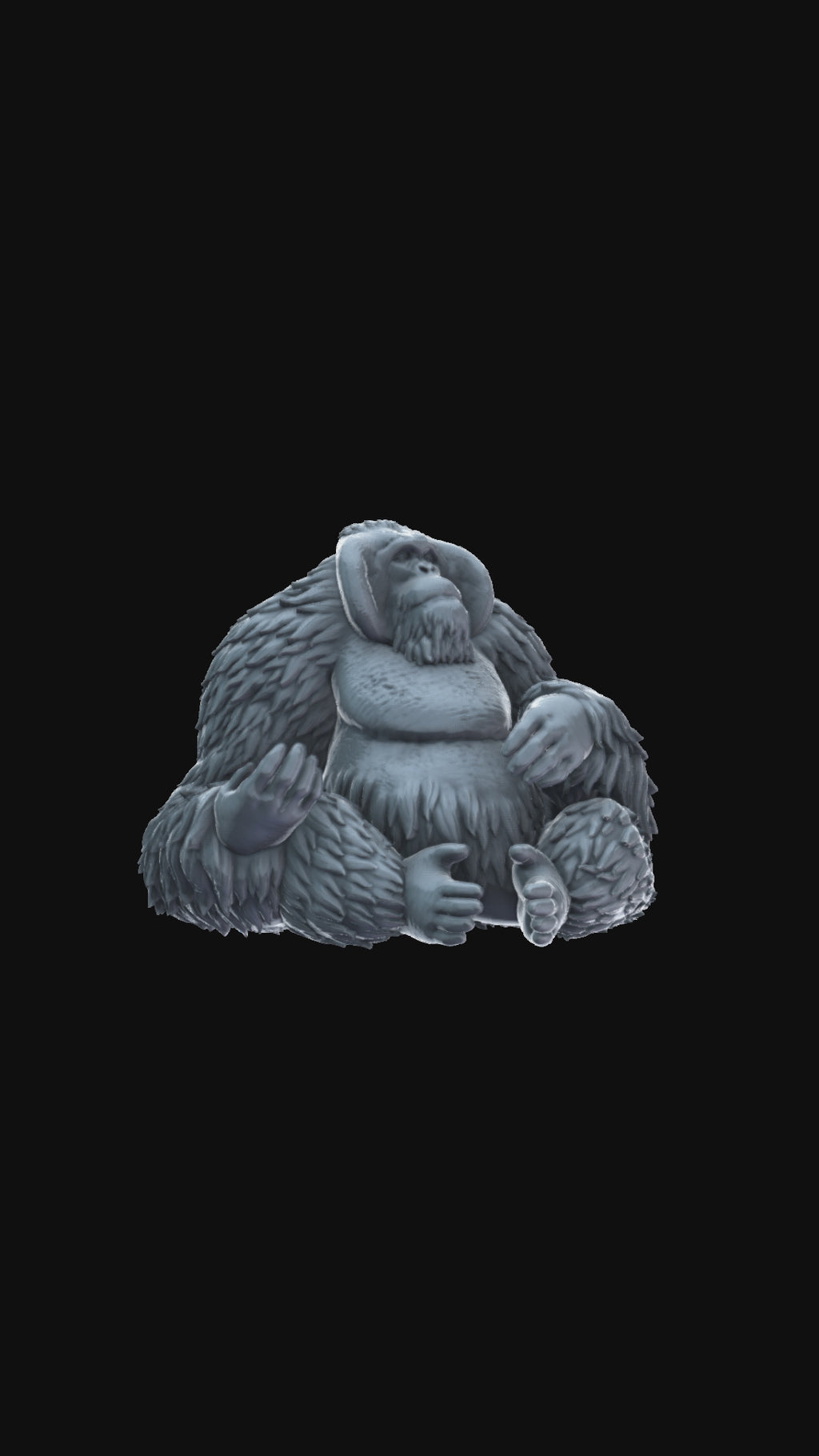 Orangutan 360 degree view